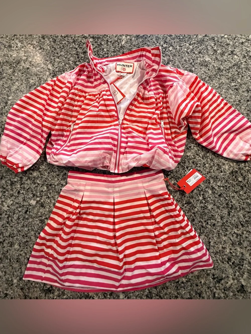 HUNTER by TARGET GIRL'S JACKET & Skirt with shorts underneath